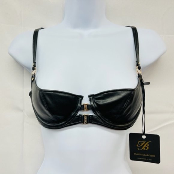 Honey Birdette Other - Honey Birdette Jael Black Bra, USA Size 38D- NEW